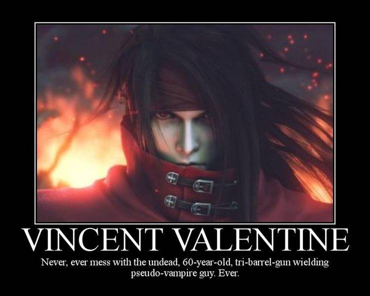 10 Hilarious Vincent Valentine Memes That Will Have You Cry Laughing