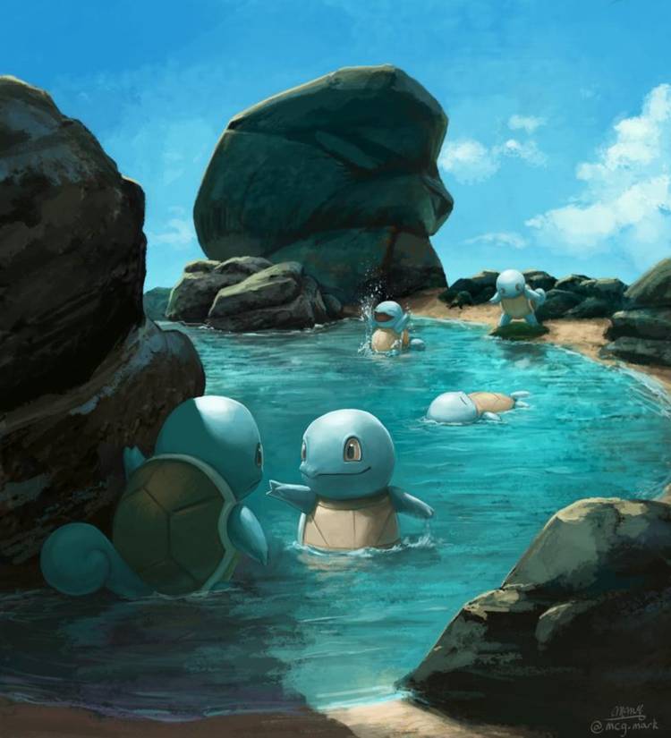 Pokémon: 10 Amazing Works Of Squirtle Squad Fan Art You Have To See