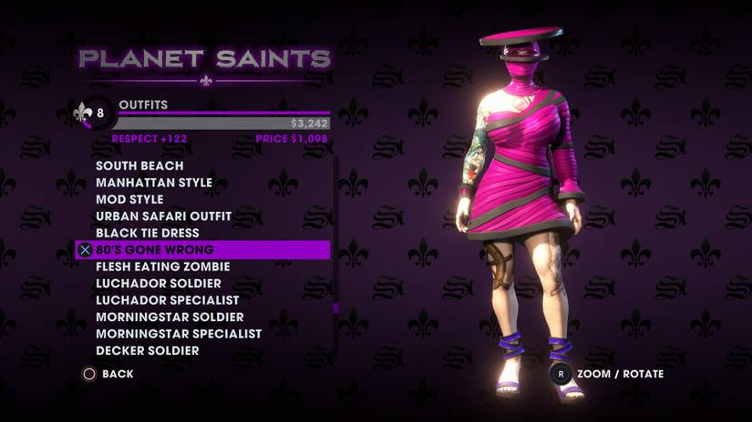 Saints Row The Third: Ranking The Most Ridiculous Outfits in The Game
