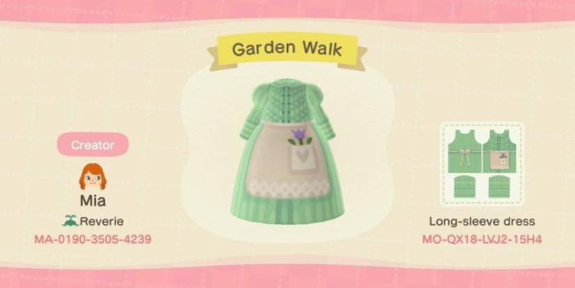 Cottagecore Custom Design Outfits For Animal Crossing: New Horizons
