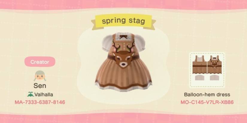 Cottagecore Custom Design Outfits For Animal Crossing: New Horizons Cottagecore Custom Design Outfits For Animal Crossing: New Horizons