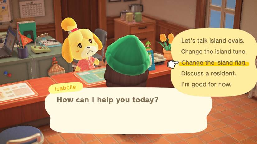 Animal Crossing New Horizons - How To Customize Your Island's Flag