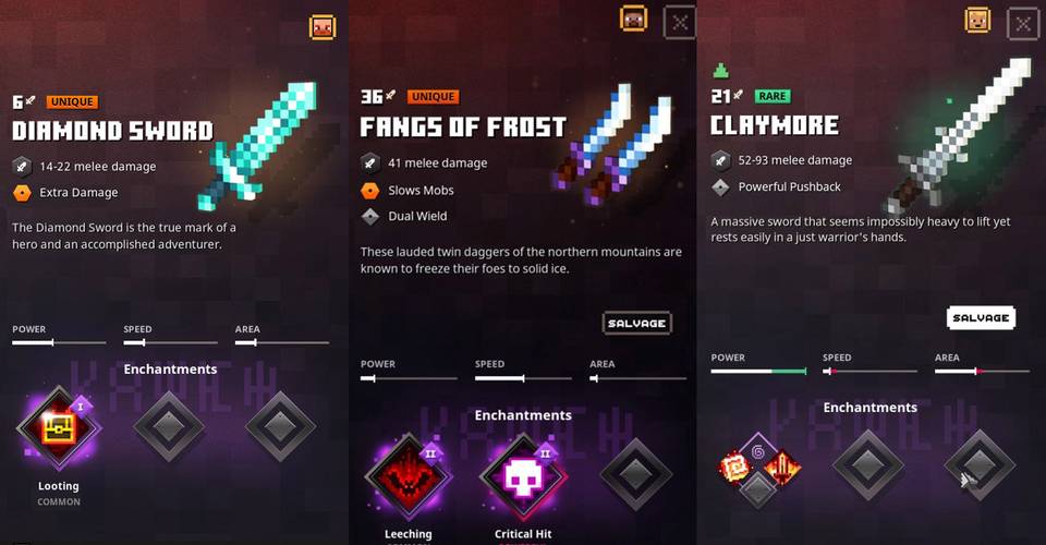 Ranking The 10 Best Minecraft Dungeons Melee Weapons Thegamer