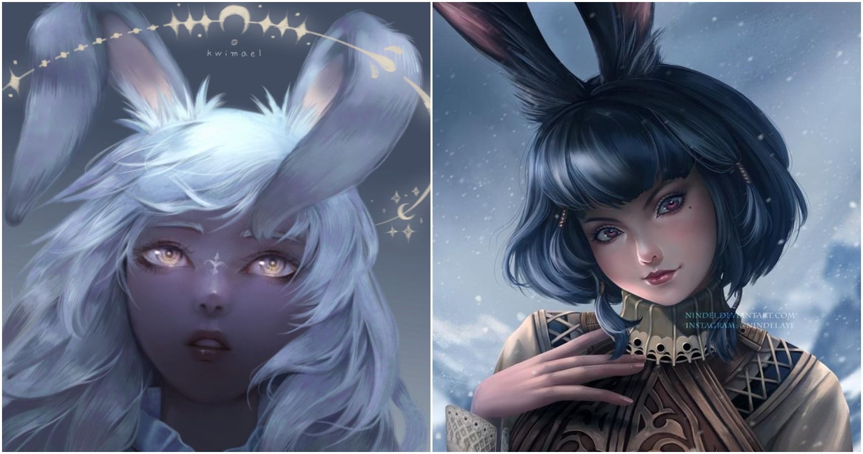 Final Fantasy XIV 10 Pieces Of Viera Fan Art  That We Love