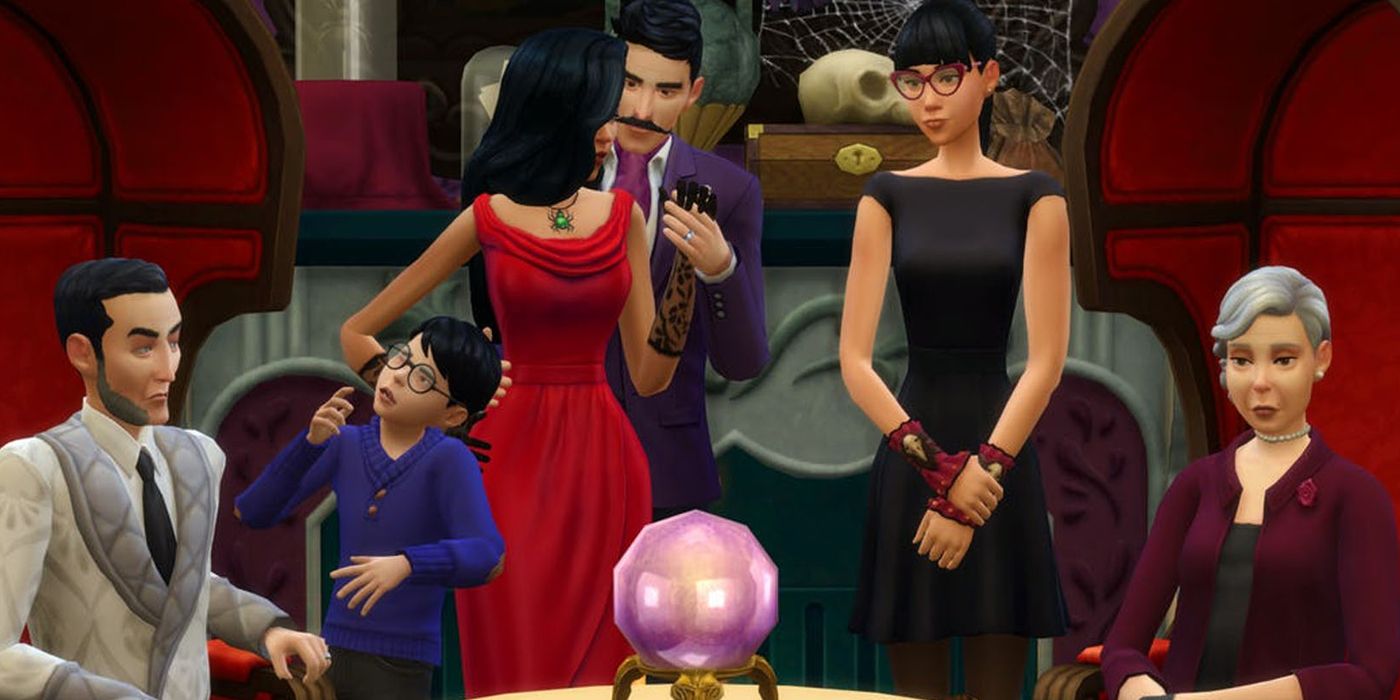 The goth family portrait