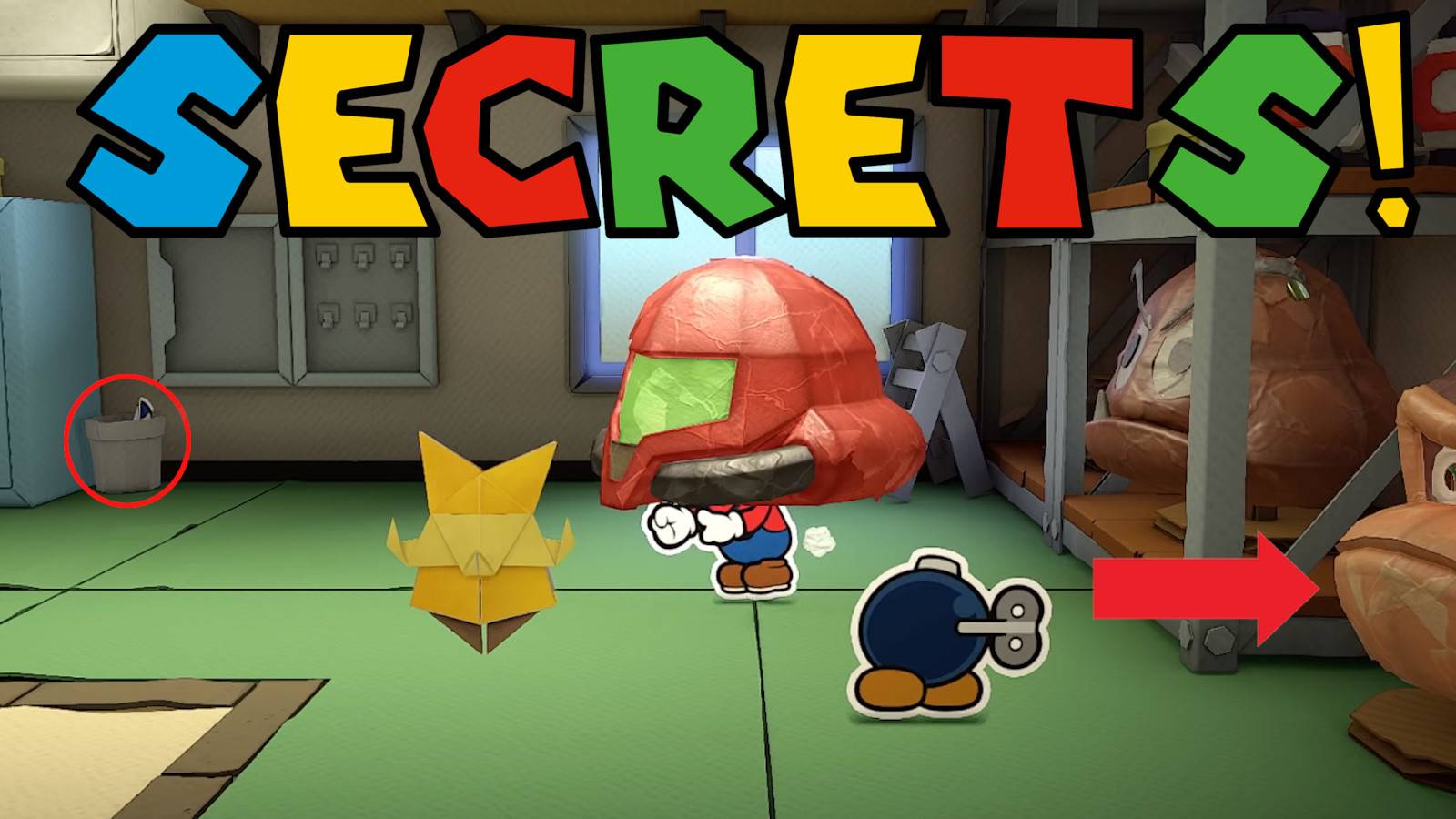 5 Secrets In The Paper Mario: The Orgami King Trailer