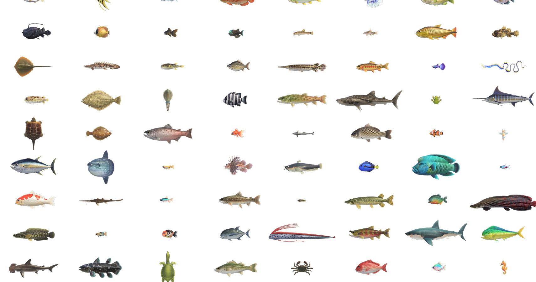 Animal Crossing New Horizons All Of The New Fish Available In July