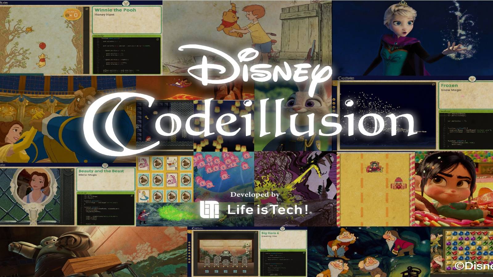Disney Codeillusion Teaches Players To Code Using Mickey, Aladdin ...