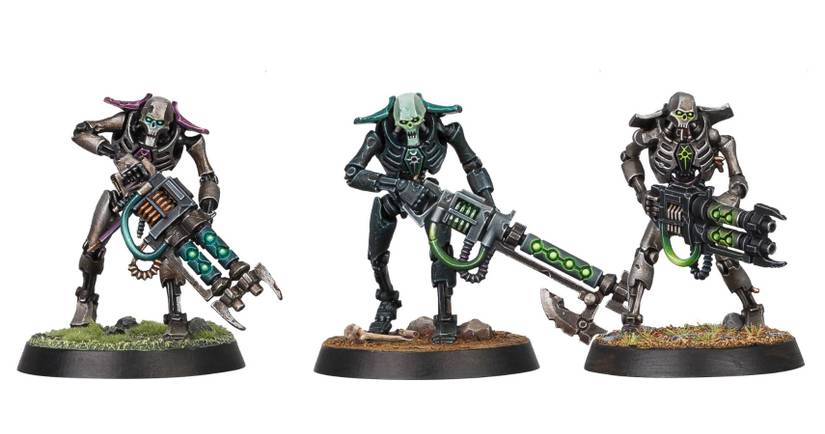 Alternative color schemes for upcoming Warhammer 40,000 revealed