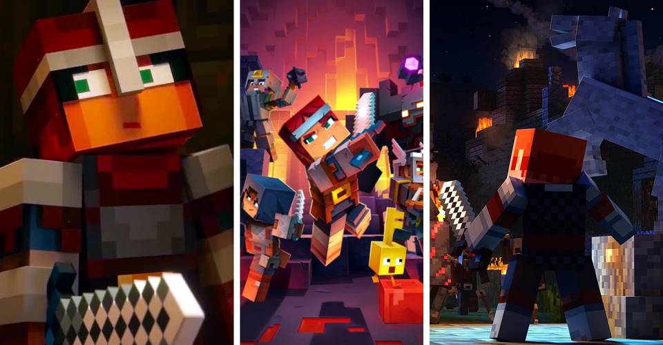 The 15 Strongest Weapons In Minecraft Dungeons Thegamer