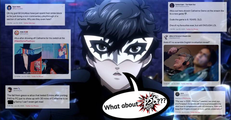 Persona 5 Scramble Fans Disappointed At Atlus Western Persona 5 Scramble Fans Disappointed At Atlus Western