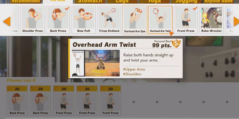 Ring Fit Adventure: 15 Ways To Maximize Your Custom Workouts