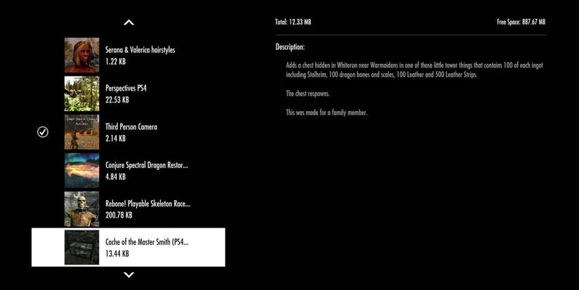 Skyrim Special Edition Load Order Example