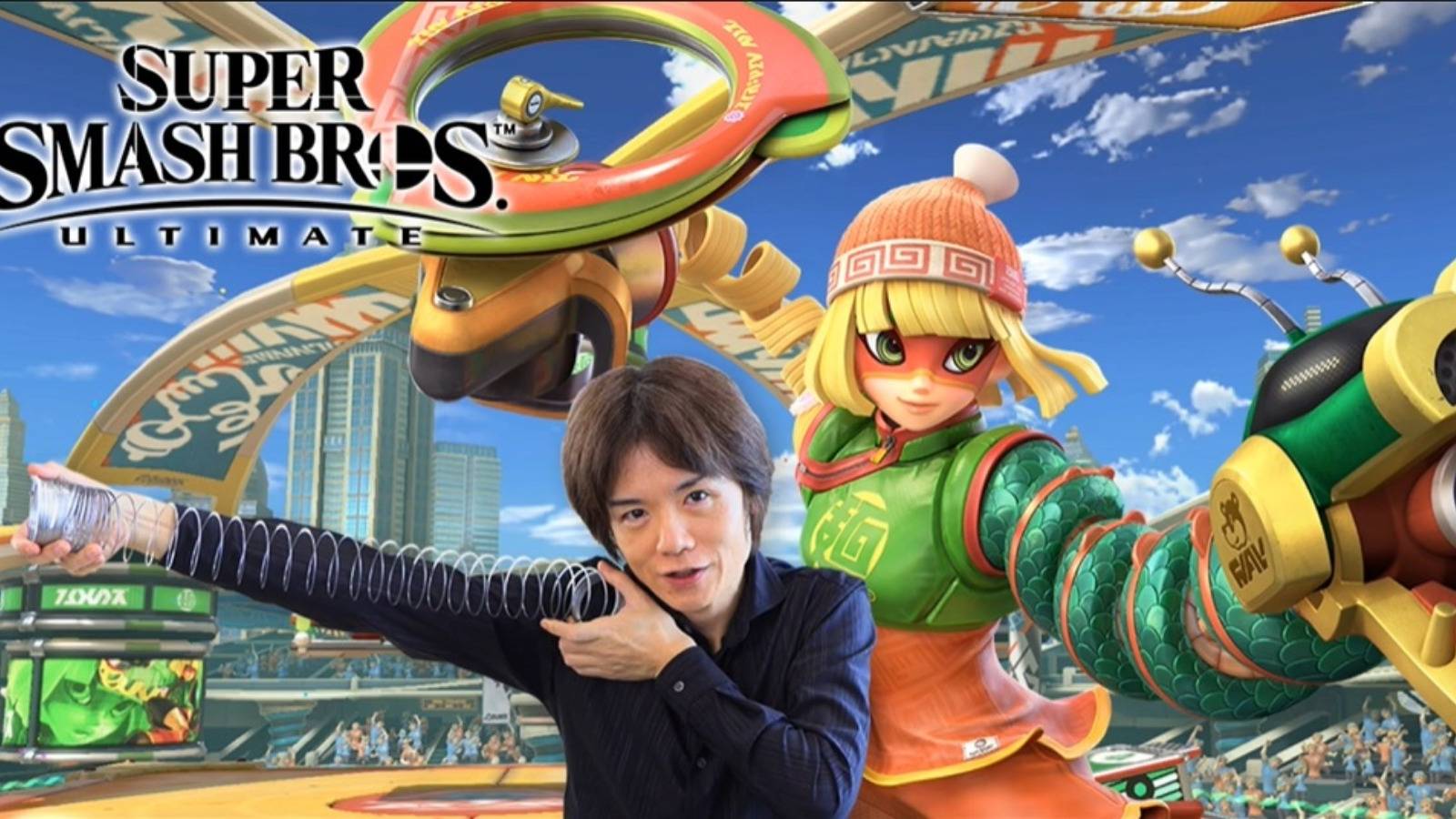 ARMS Fighter Min Min Joins Super Smash Bros. Ultimate Roster As Newest ...