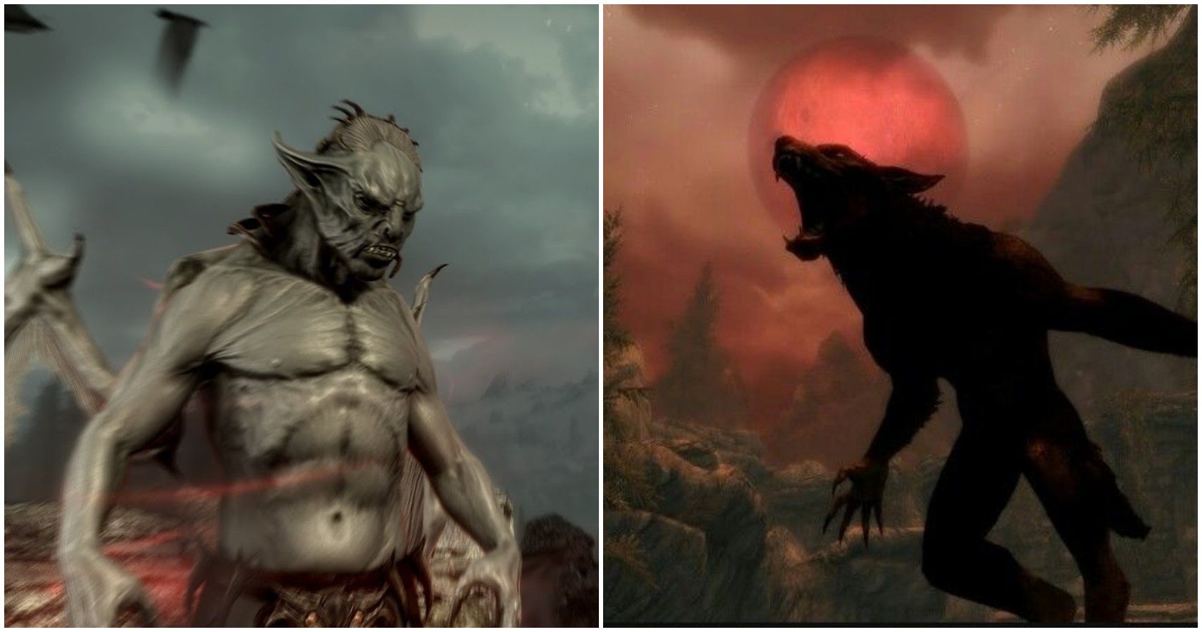 Can you be a vampire and a werewolf in Skyrim?