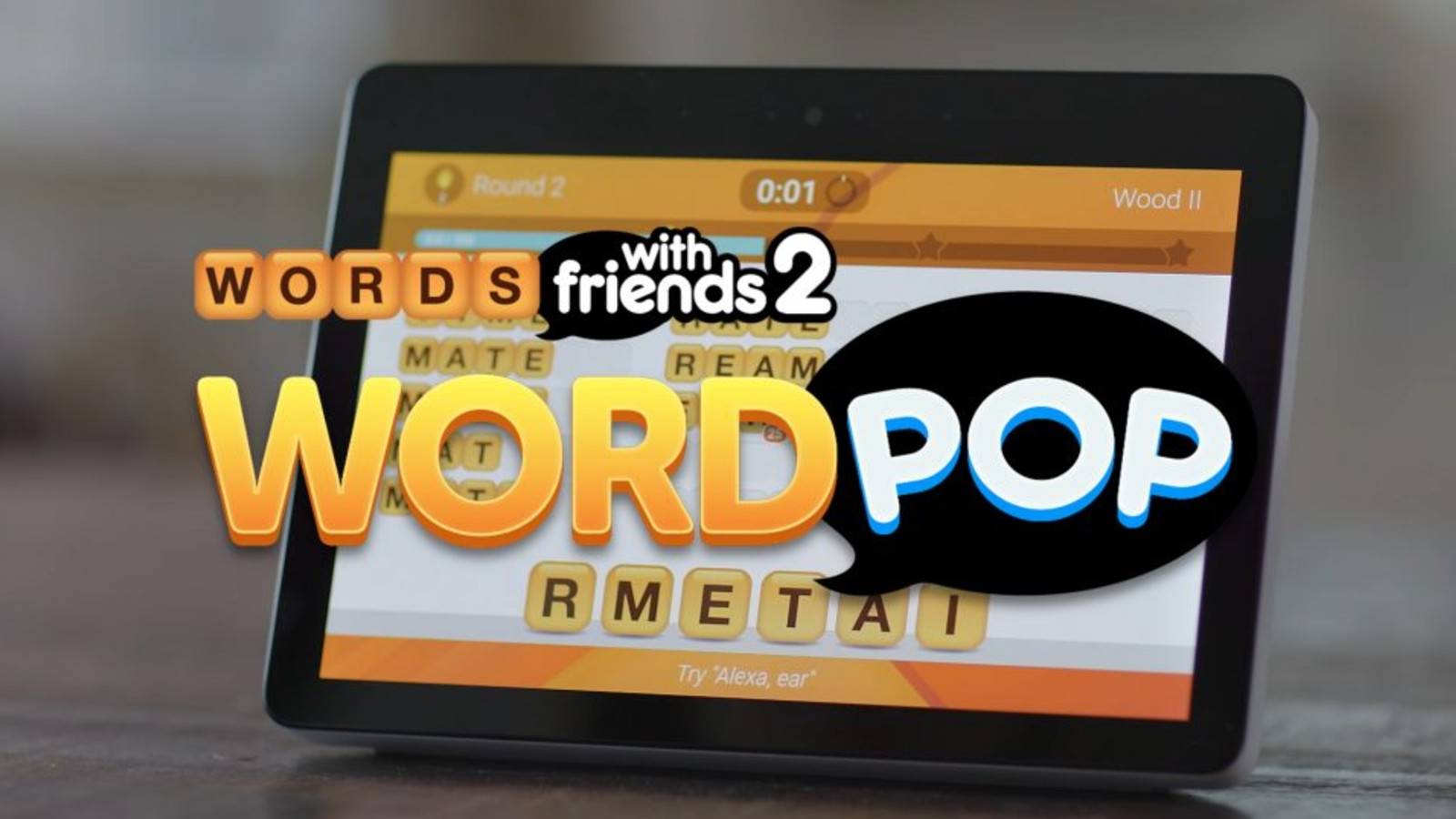 Zynga's New Game, Word Pop, Is An Amazon Alexa Exclusive
