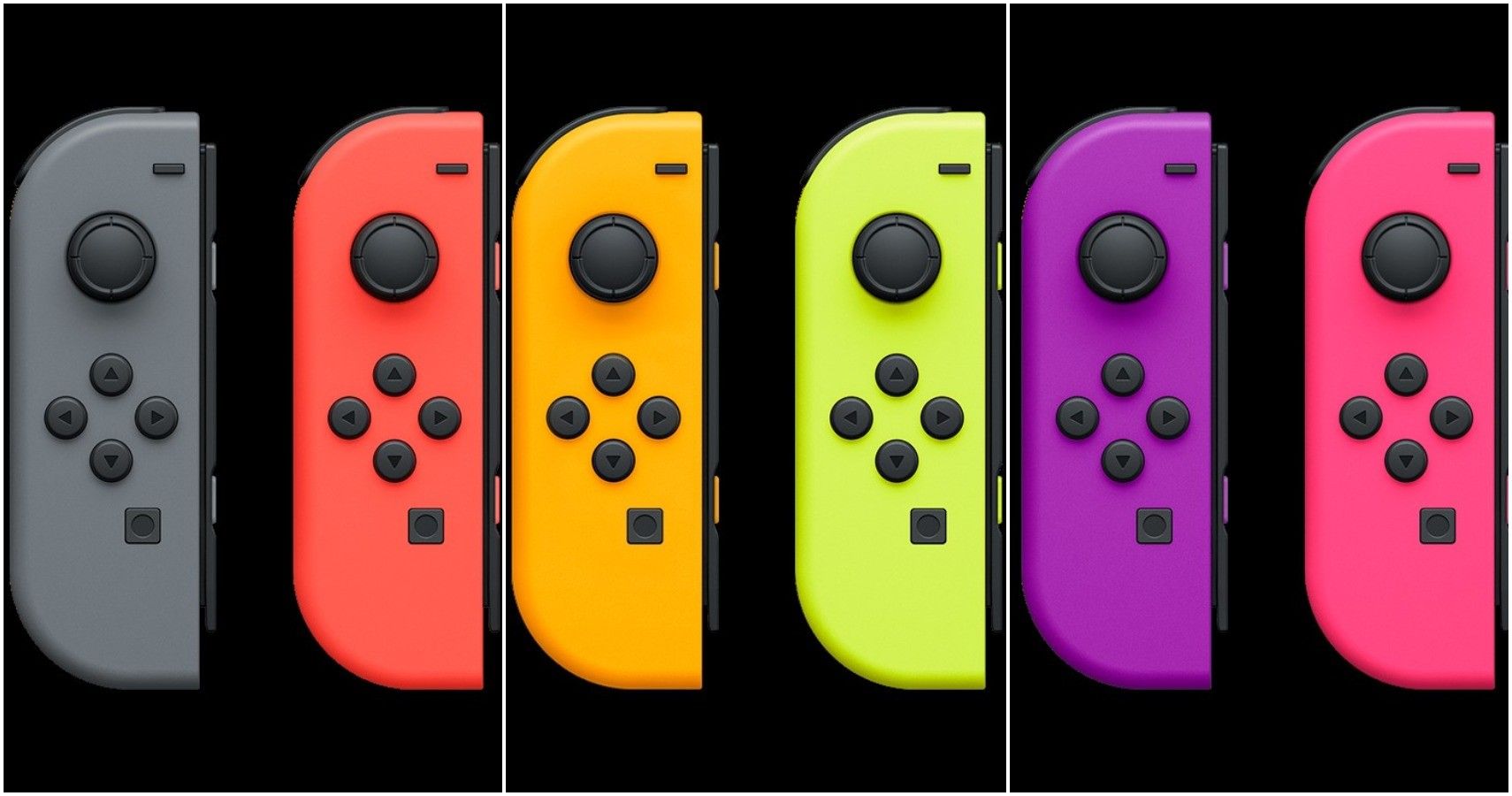 different color switch controllers