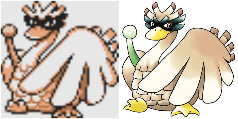 10 Early Pokémon Designs Compared To Their Final Versions