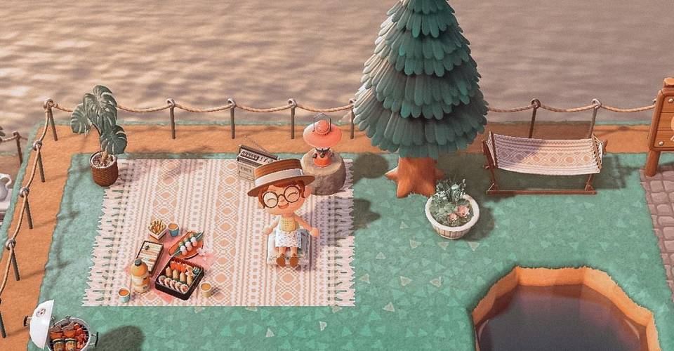 Animal Crossing New Horizons How To Add A Cozy Picnic Blanket