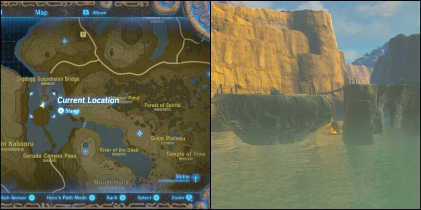 The Dah Kaso Shrine in Breath of the Wild