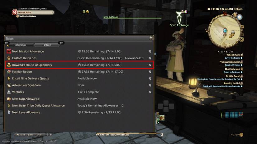 How To Unlock Crafters' And Gatherers' Scrips In FFXIV