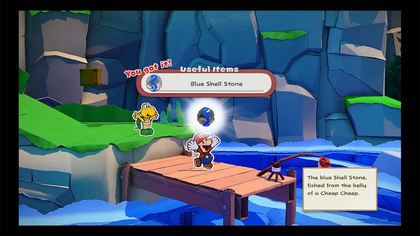 Shell Sone Paper Mario: The Origami King - Find All The Shell Stones