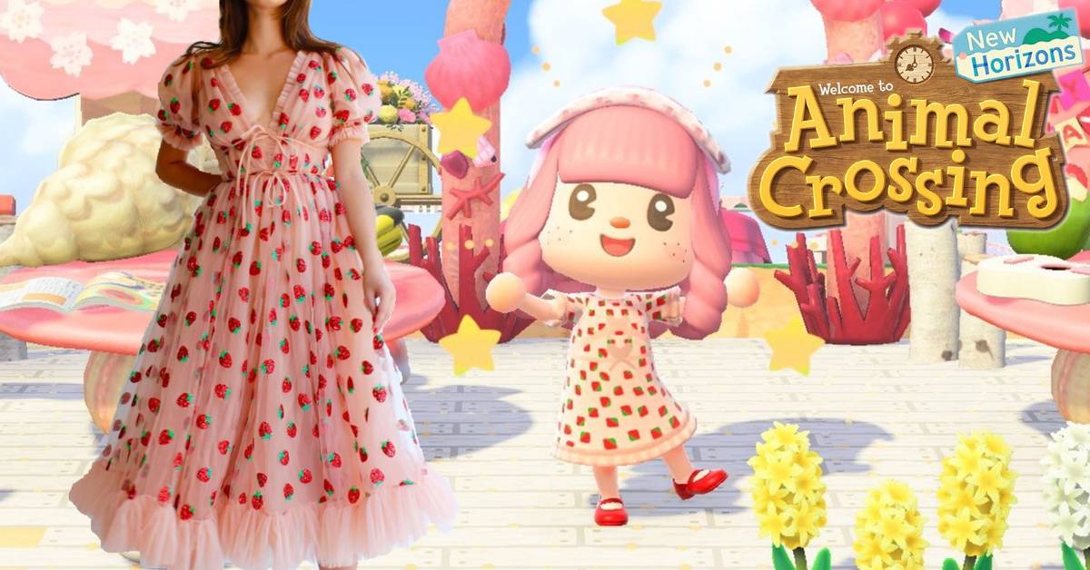 red dress animal crossing Fairy-tale dress (New Horizons) - Animal Crossing Wiki