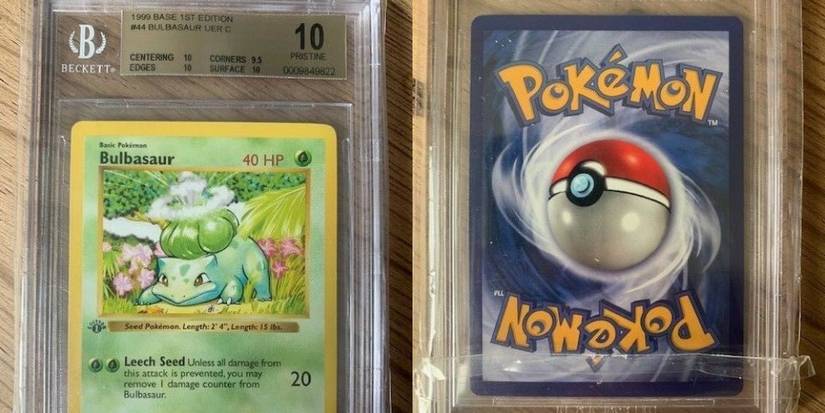 1999 bulbasaur pokemon card value Bulbasaur #1 [First Print] main image 0
