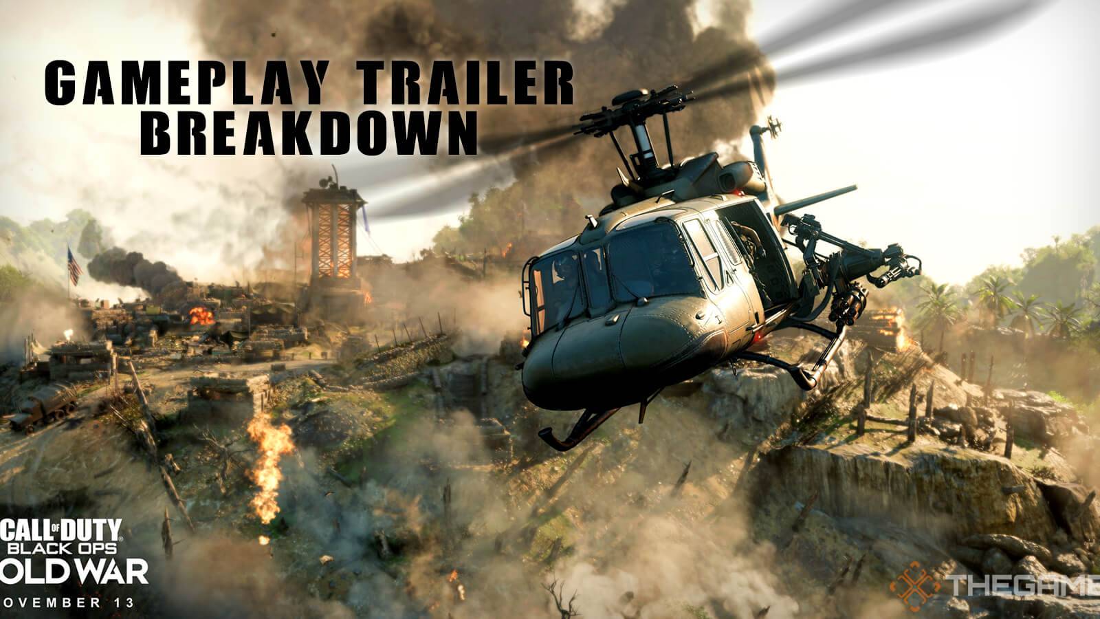 Call of Duty Black Ops Cold War Gameplay Trailer Breakdown and Speculation