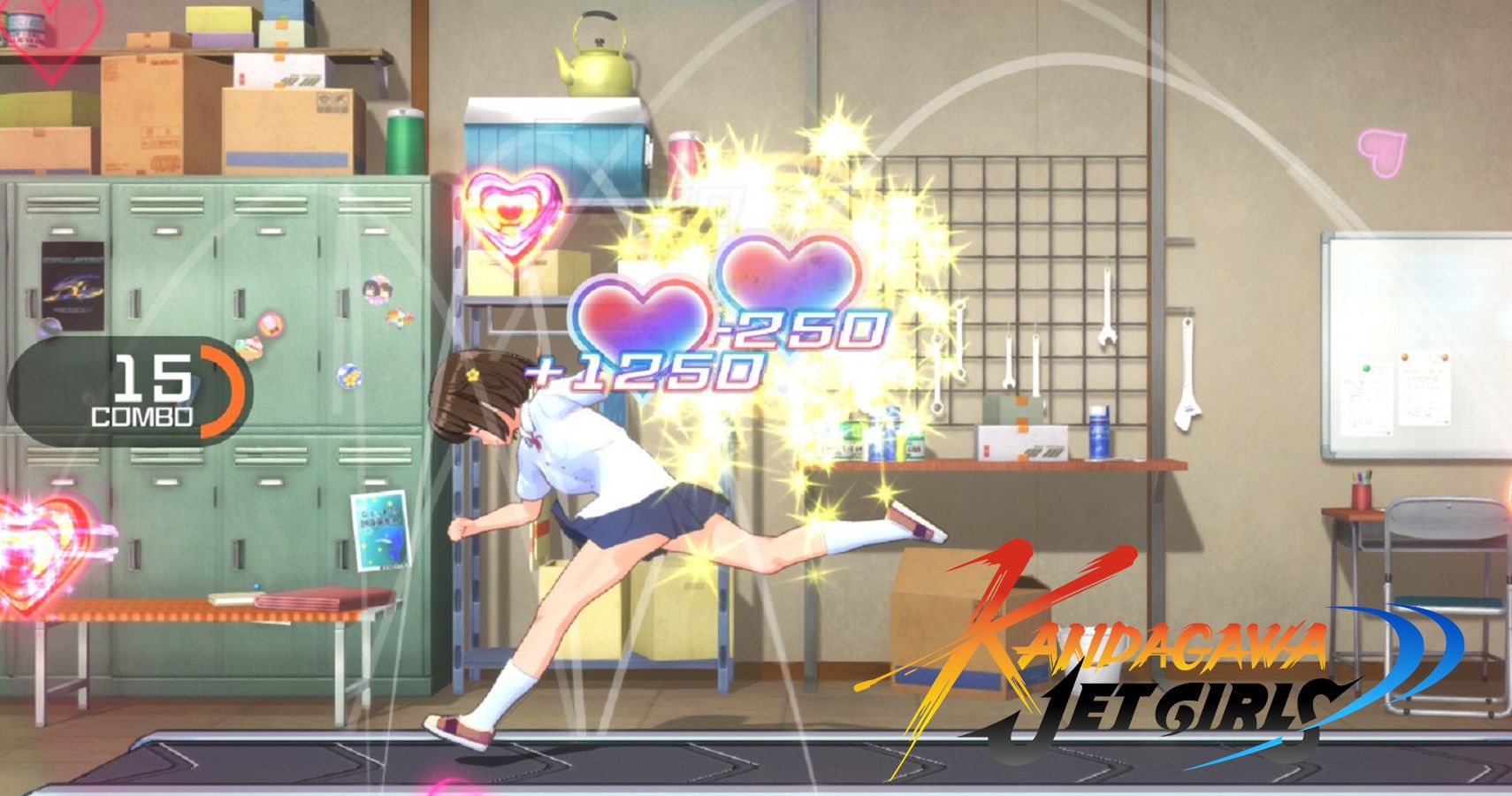 Kandagawa Jet Girls: How To Succeed With Treadmill Mini-Game