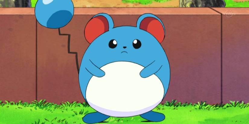 Marill Water Pokémon with the high catch rate