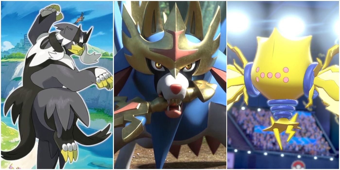 Pokemon Sword Shield Every Legendary In The Game Ranked