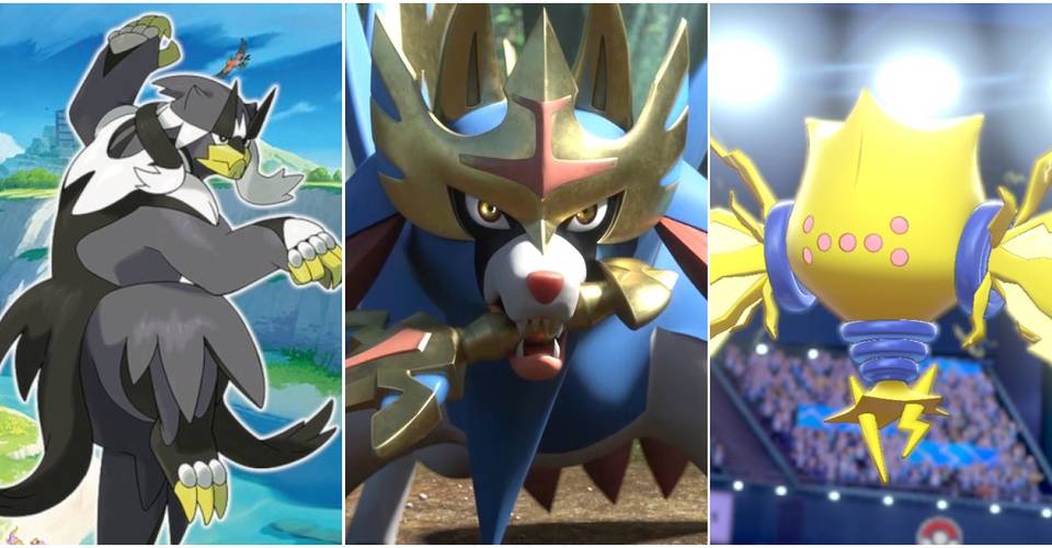 Pokemon Sword Shield Every Legendary In The Game Ranked Pokemon Sword Shield Every Legendary In The Game Ranked