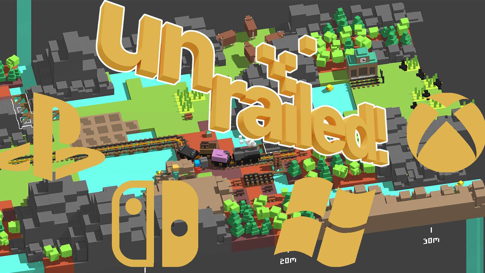 Co-op Puzzle Title Unrailed! Chugs Along To PC And Console In September