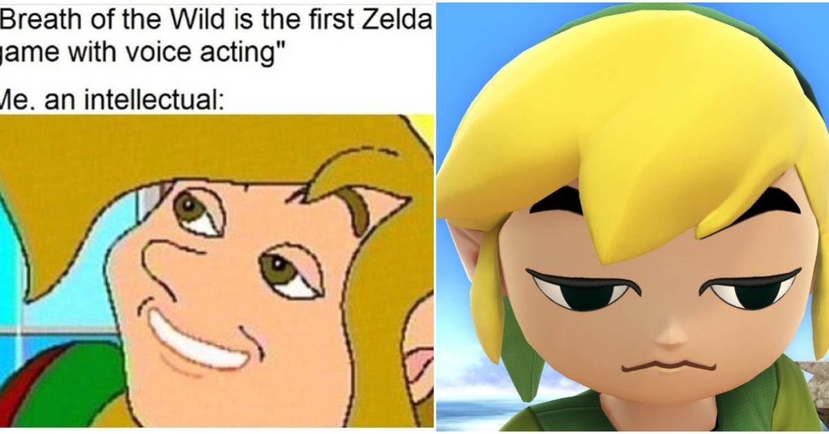 Maining Toon Link Legend Of Zelda Memes Funny Games Link Meme