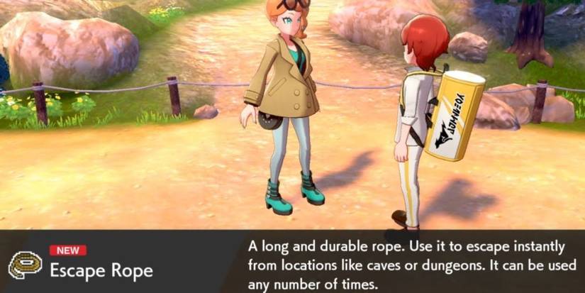 Escape Rope Animation Pokemon Pokémon Sword & Shield: How To Surf on Water & 9 Other Cool Ways To Get ...