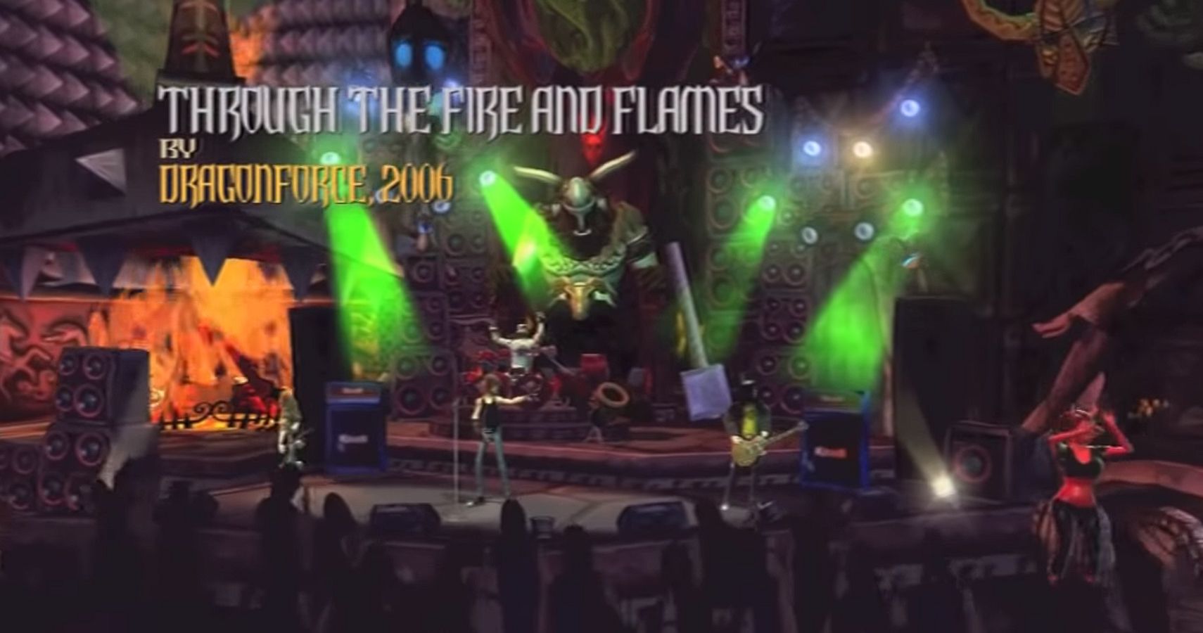 through the fire and flames trap remix clone hero