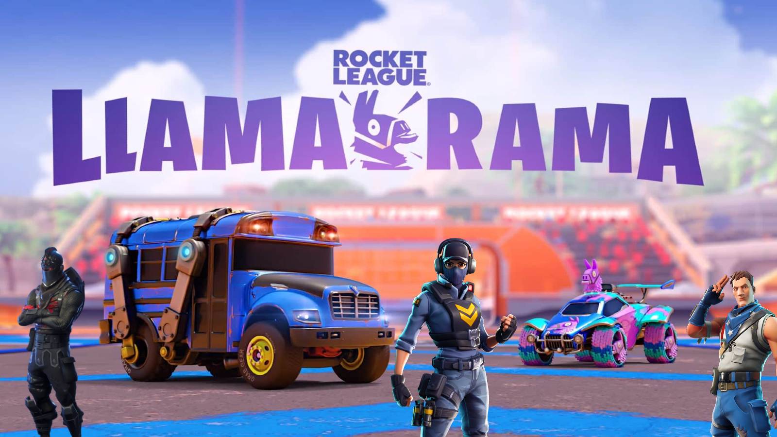 Fortnite's Battle Bus Can Be Played In Rocket League Next Week