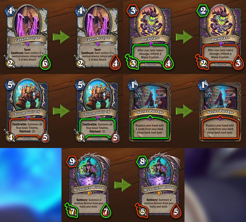 hearthstone nerfs