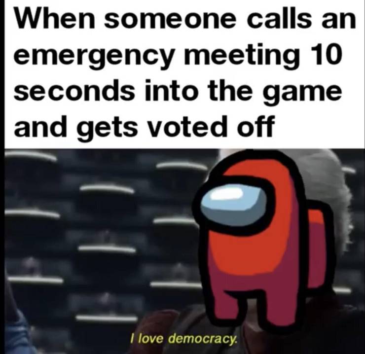 Among Us Emergency Meeting Transparent Among Us Emergency Meeting Poster By Anliger Redbubble