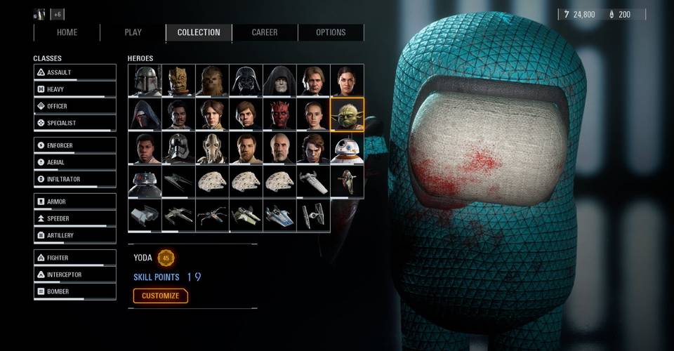 Among Us Imposter Joins Star Wars Battlefront 2 In Dumb Mod