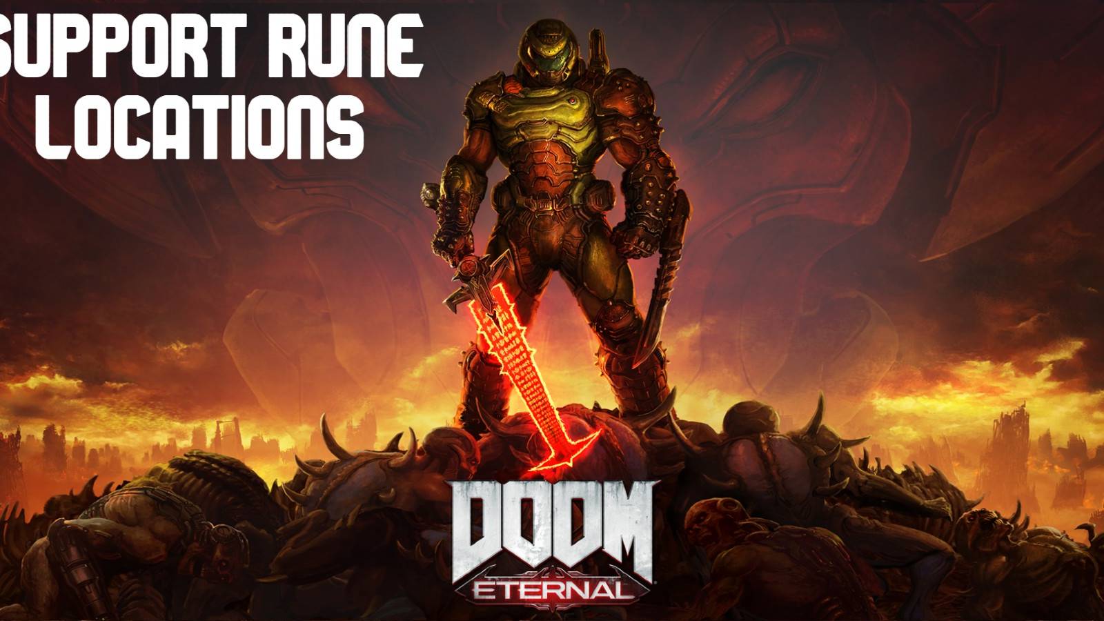 Doom Eternal: The Ancient Gods - Support Rune Locations