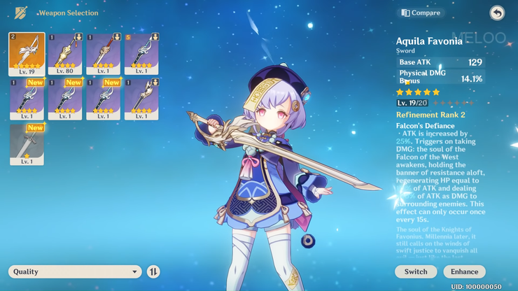 Genshin Impact Top Tier Weapons Guide Thegamer