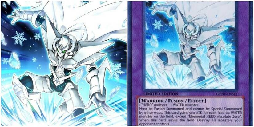 yugioh elemental hero absolute zero deck Yu-Gi-Oh! - (YuGiOh TCG Card) 2011 Yu-Gi-Oh! Generation Force The Coldest HERO there is!