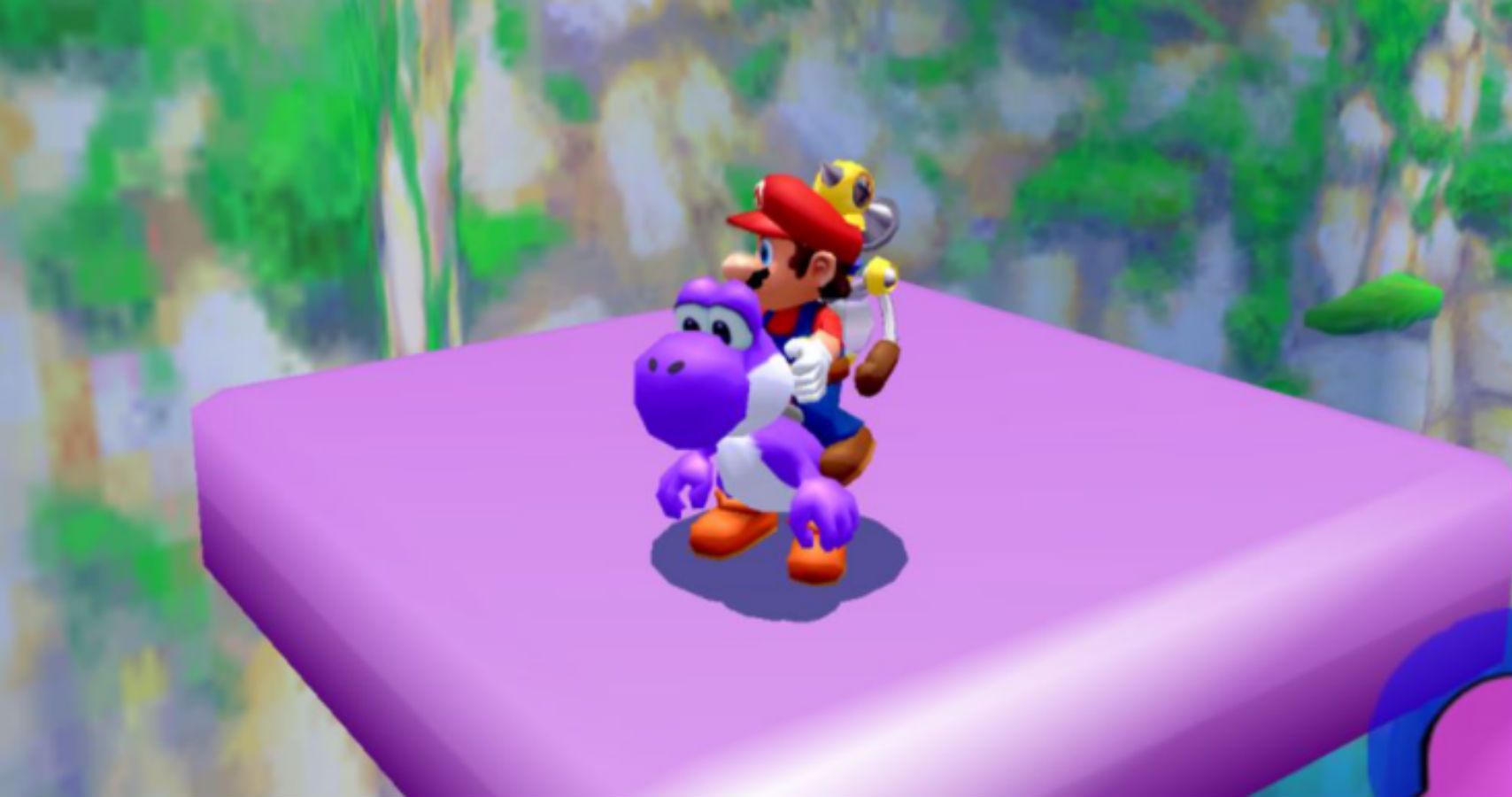 super mario sunshine yoshi island