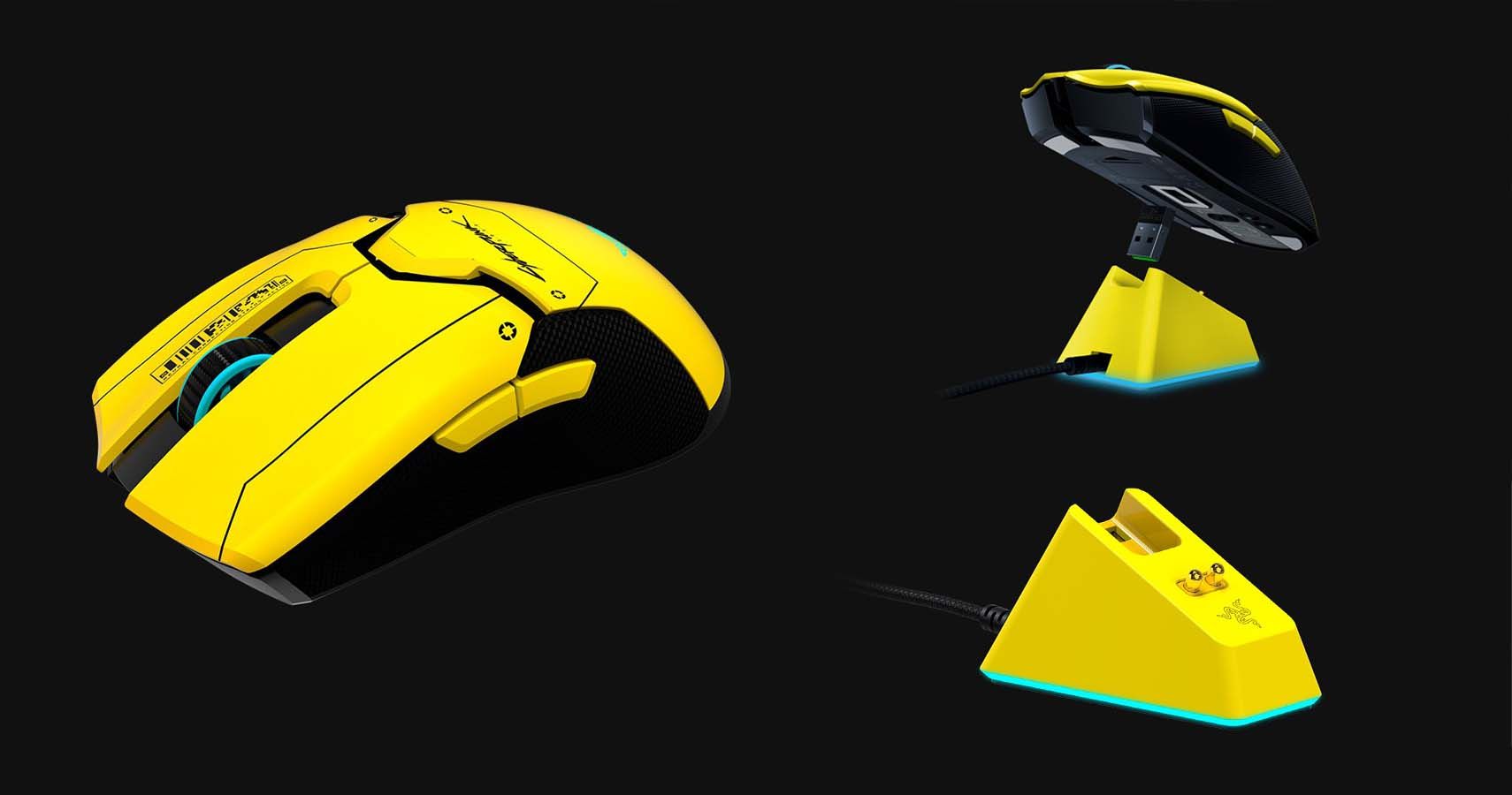 マウス・トラックボール razer viper ultimate cyberpunk 2077 Cyberpunk-2077-Razer-Viper-