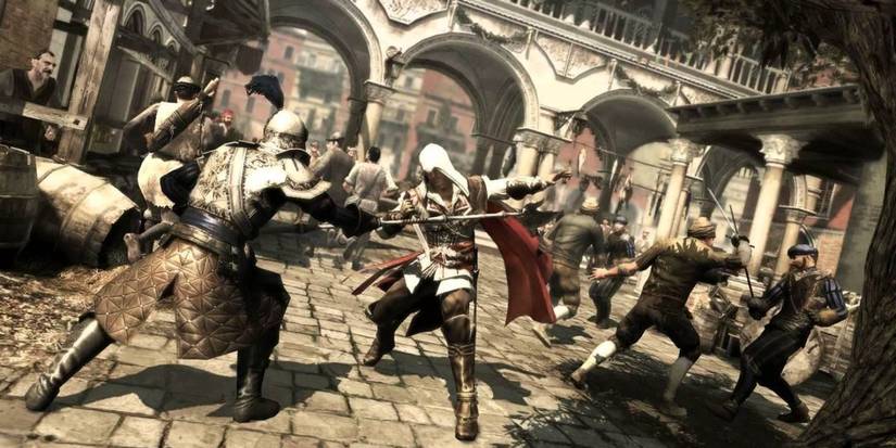 Shot Assassin's Creed 2 Ezio Fighting in Venice