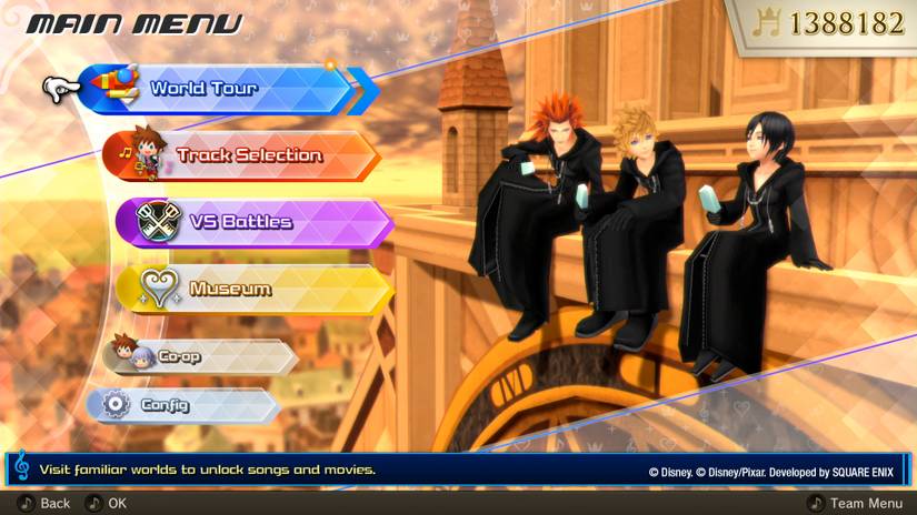 The Menu Changes In Kingdom Hearts: Melody of Memory With Each Trio Of ...