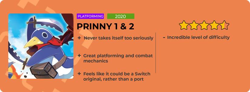 Prinny 1 & 2: Exploded and Reloaded Review