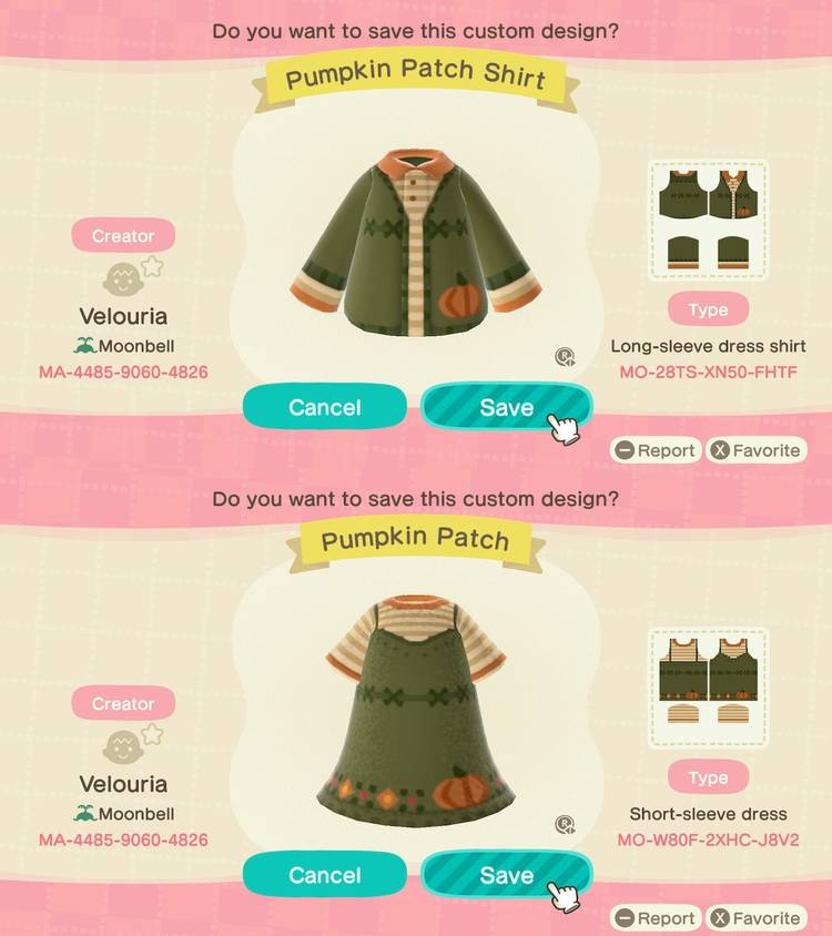 Animal Crossing: New Horizons Autumn-Themed Codes To Celebrate Turkey Day